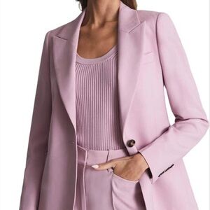 Reiss Pink/Lavender Blazer Jacket